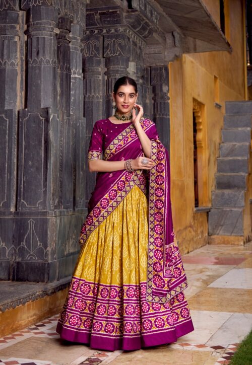 Amrit Utsav Patola Lehenga Set