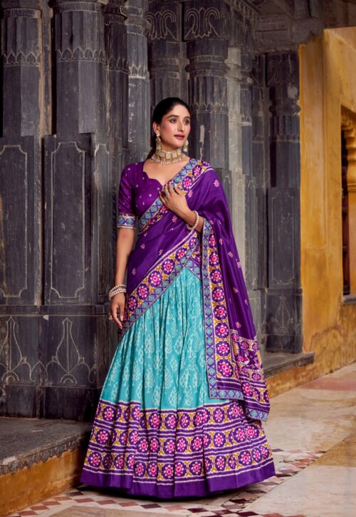 Royal Patola Grace Lehenga Set