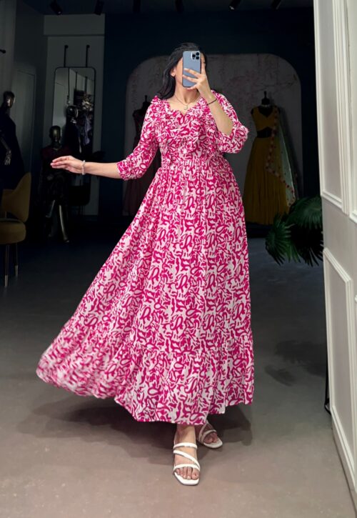 Elysian Aura Flared Maxi Dress