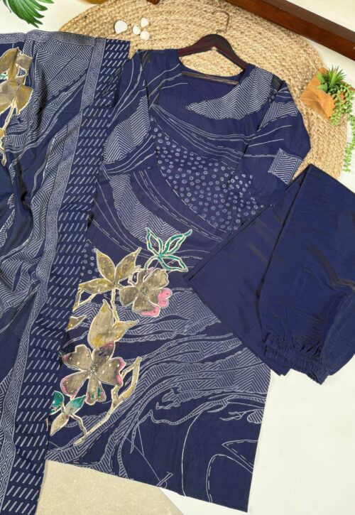 Nooraya Handcrafted Floral Suit Set