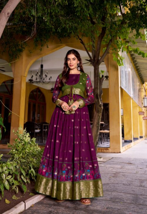 Rajwada Storyline Anarkali Gown