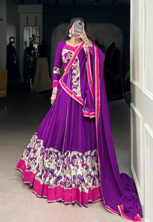 Royal Floral Designer Lehenga Set