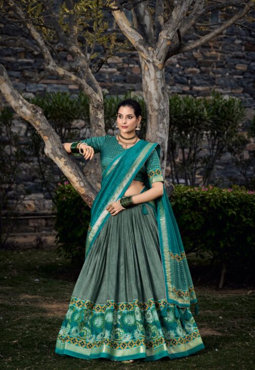 Emerald Viraasat Traditional Lehenga Set
