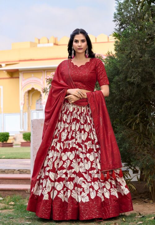 Royal Blossom Lehenga Set